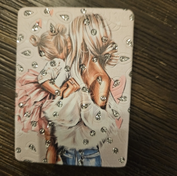 Mother and Child Decorative 2 Sided Compact Mirror - Picture 1 of 3